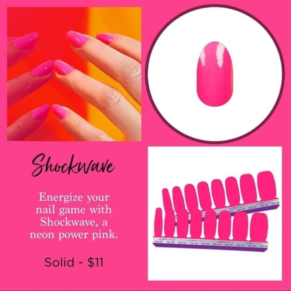 125. Color Street Nail Polish Strips - Shockwave - Picture 2 of 3